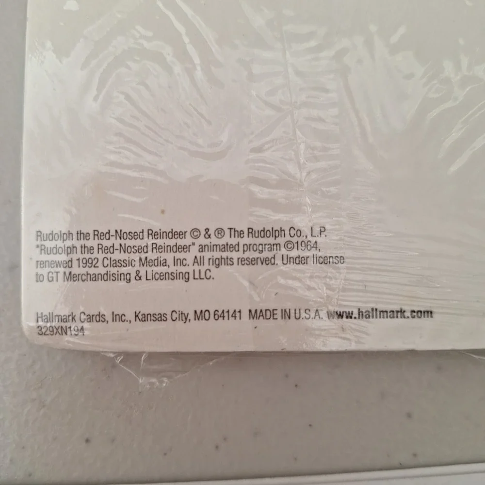 Vintage 1992 Hallmark Party Express Invitations Rudolph Holly Jolly Set of 11